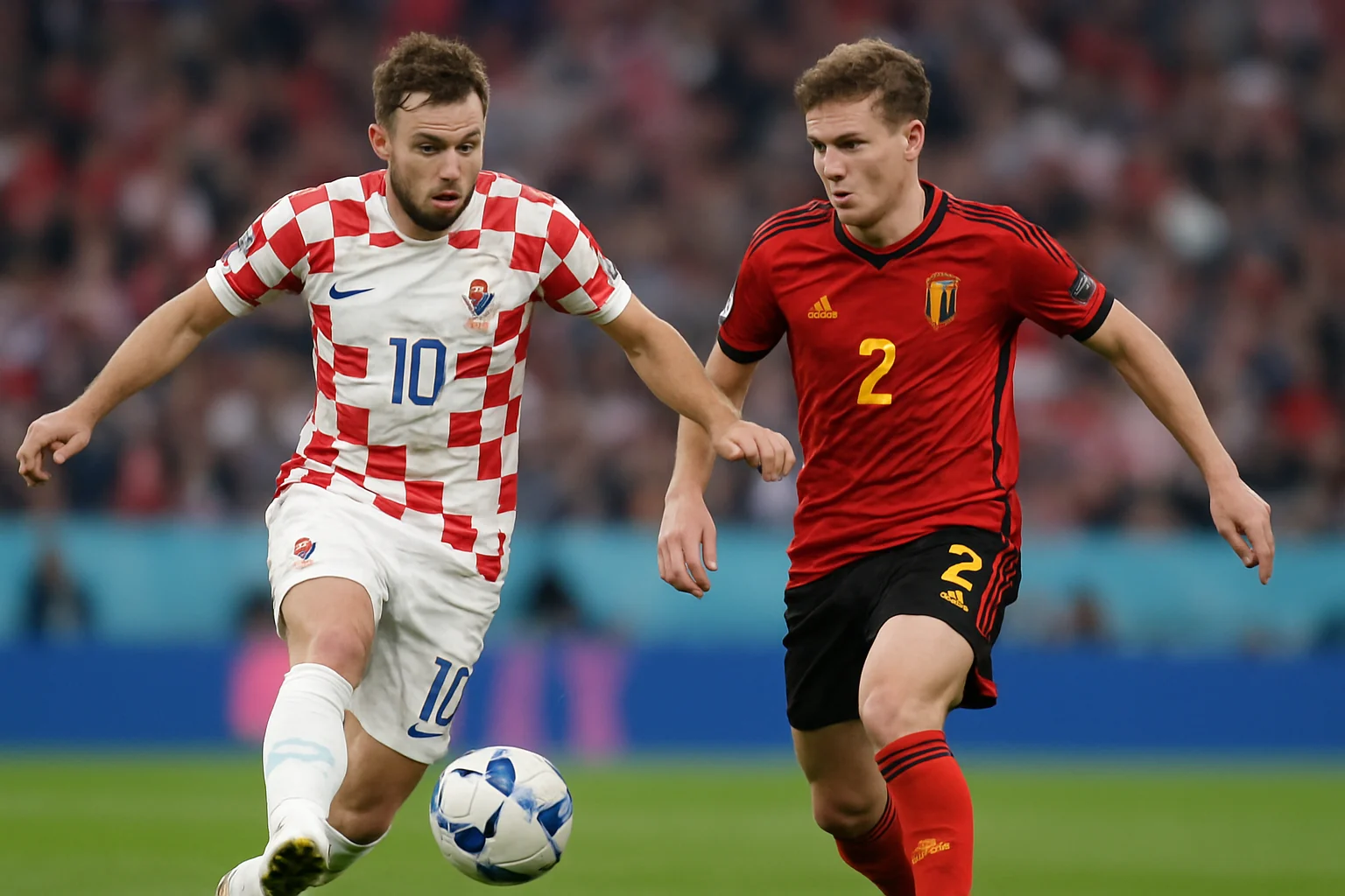 De ce a atras atenția amicalul Croația - Belgia