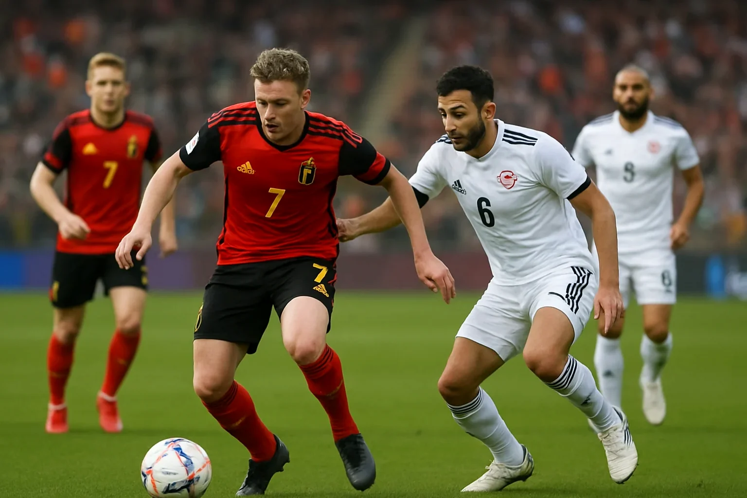 Belgia și Egipt se pregătesc pentru un meci plin de interes