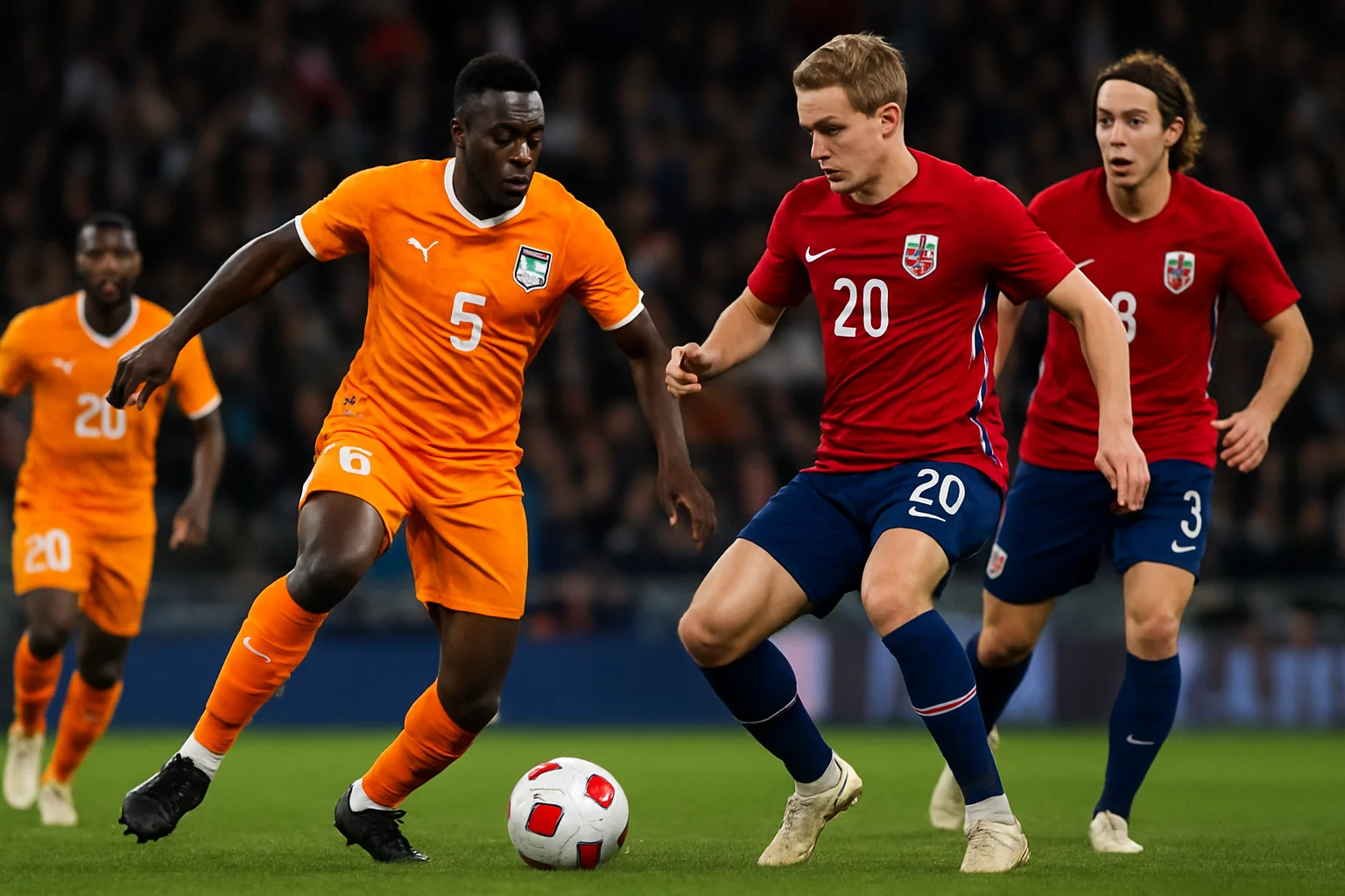 Coasta de Fildeș și Norvegia se înfruntă în optimile Cupei Mondiale la Dallas
