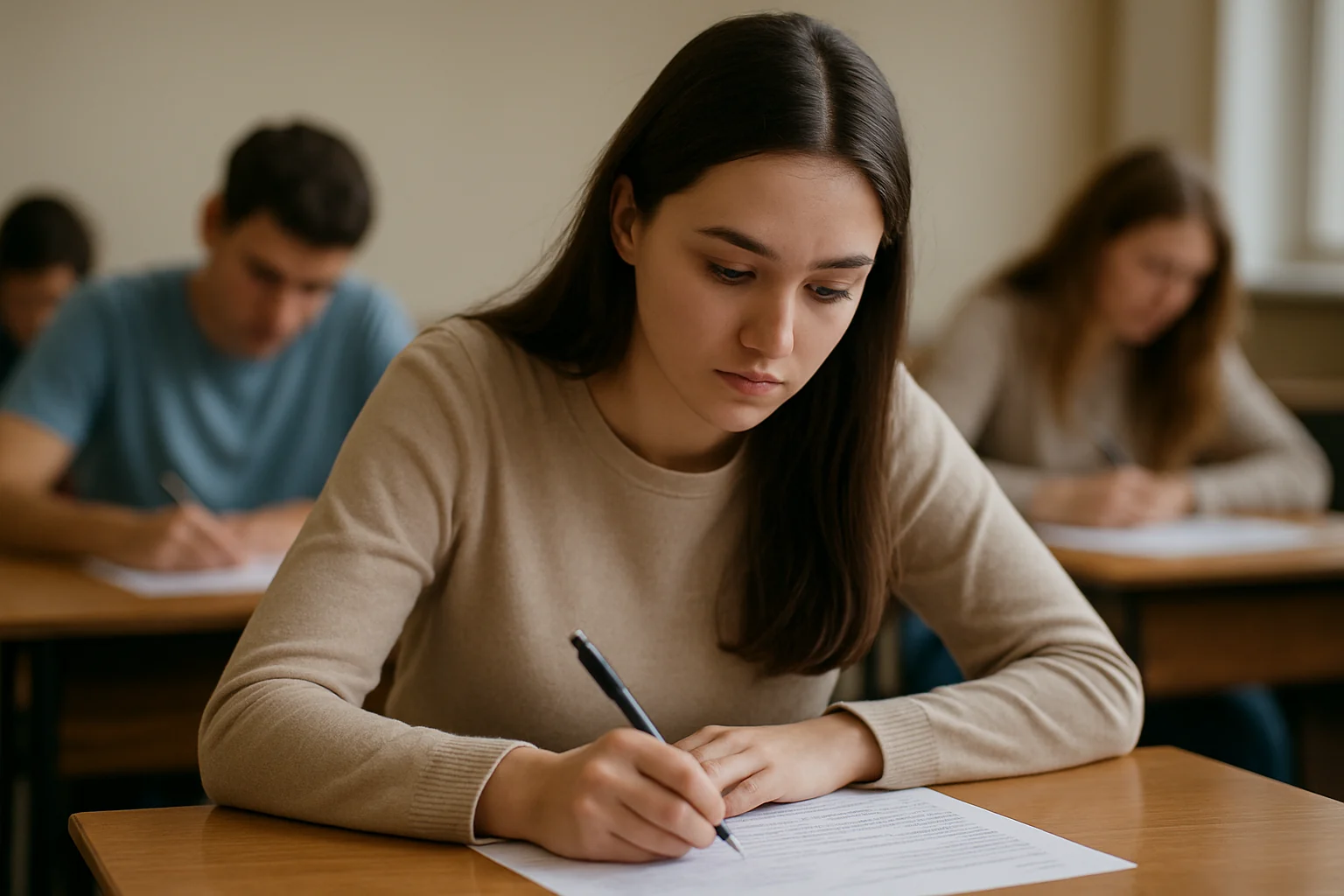 A început proba la alegere de la Bacalaureat 2026 pentru profilul uman
