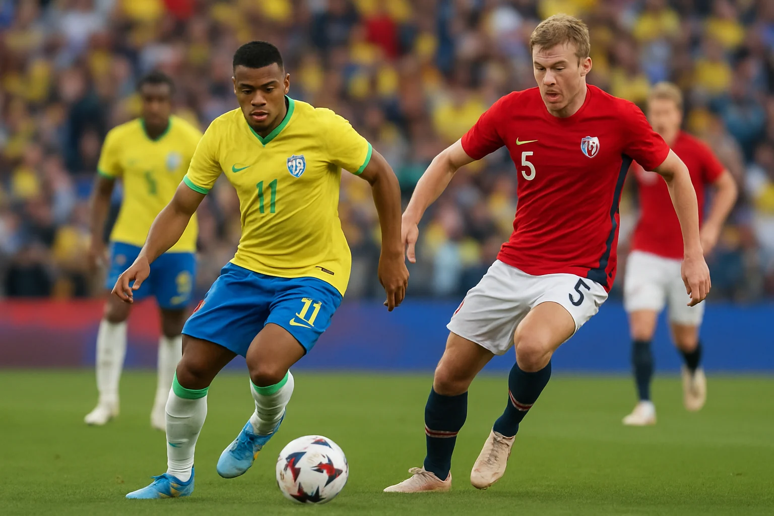 Brazilia și Norvegia se duelează în optimile Campionatului Mondial 2026