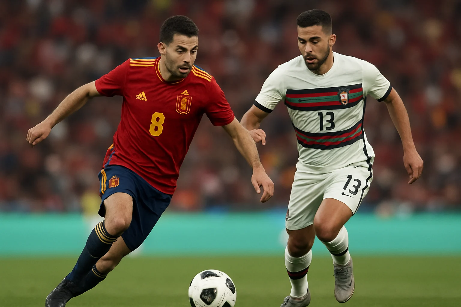 Portugalia și Spania se întâlnesc în preliminariile pentru Cupa Mondială 2026