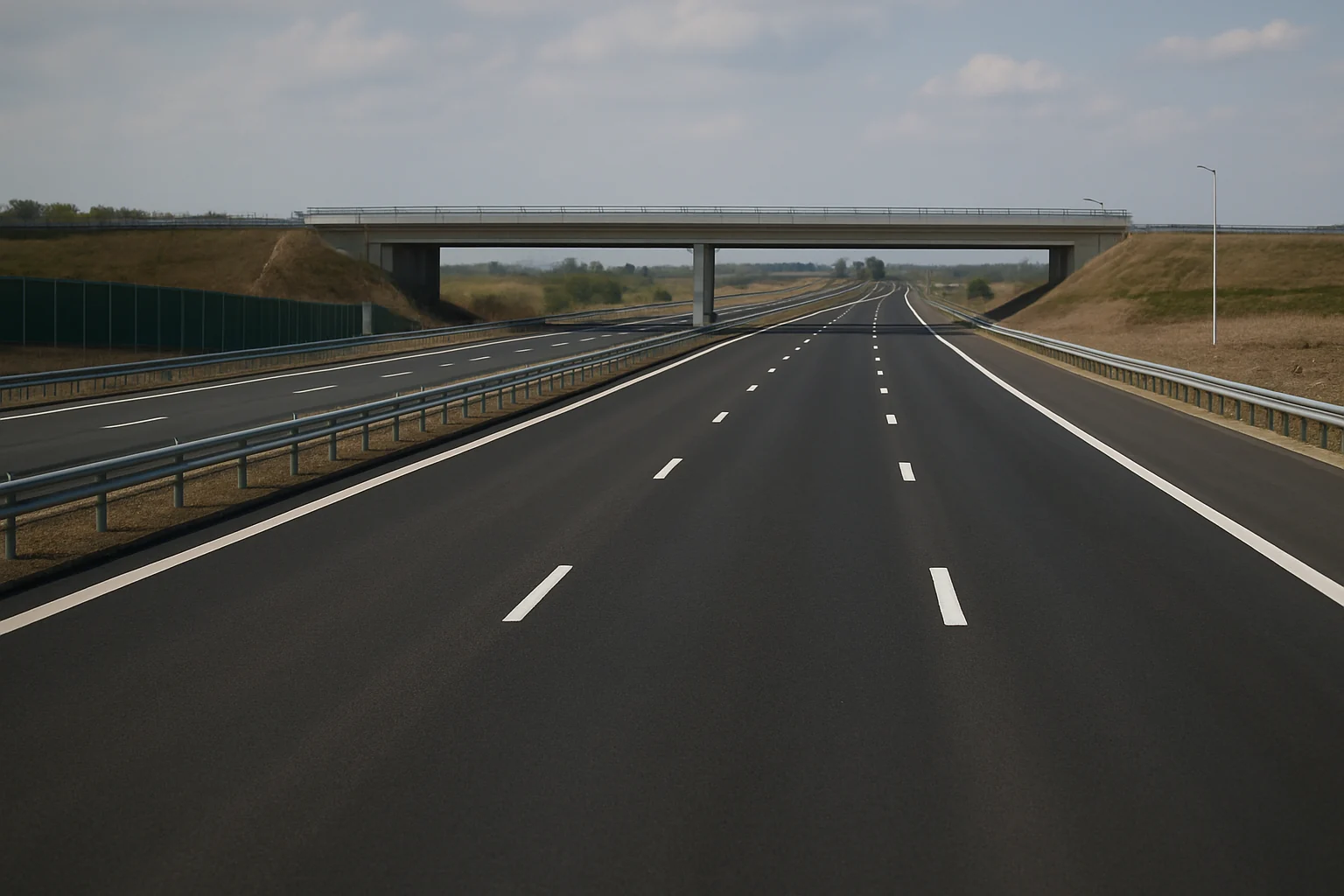 Au început lucrările de suprabetonare la pasajul DN3 de pe autostrada A0 București