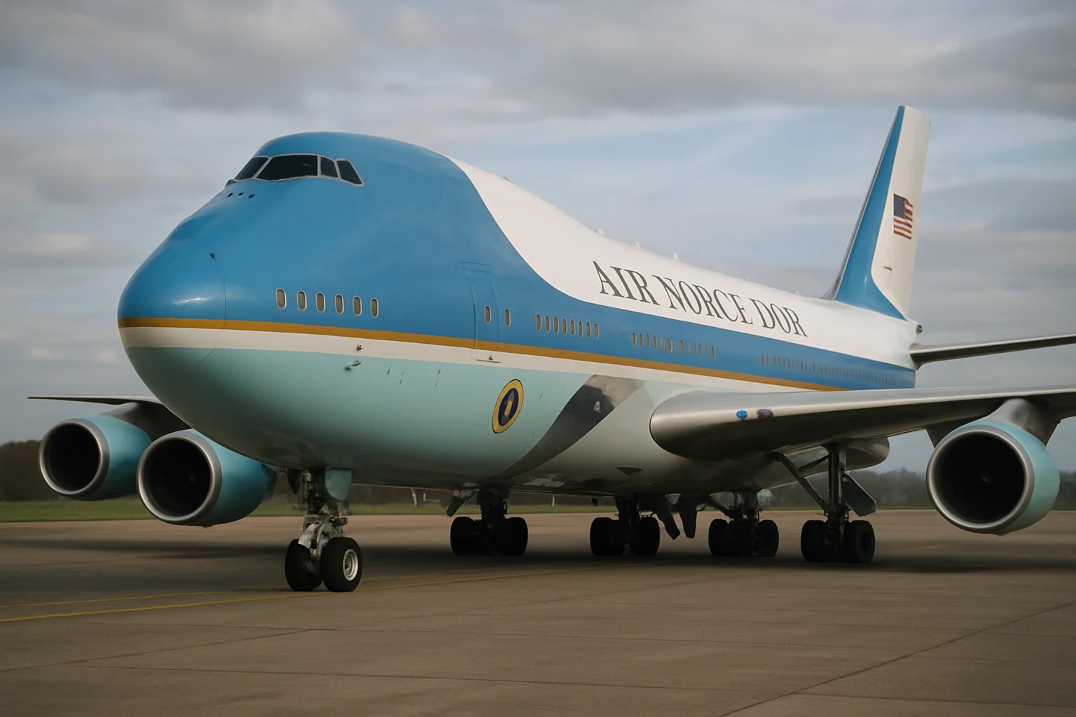 Donald Trump a folosit vechiul Air Force One la plecarea din Turcia din motive de securitate