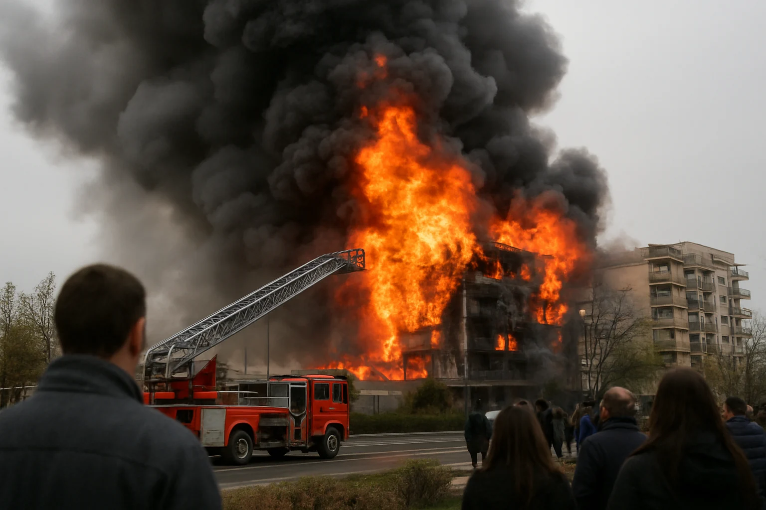 Incendiu puternic într-un bar din Mamaia