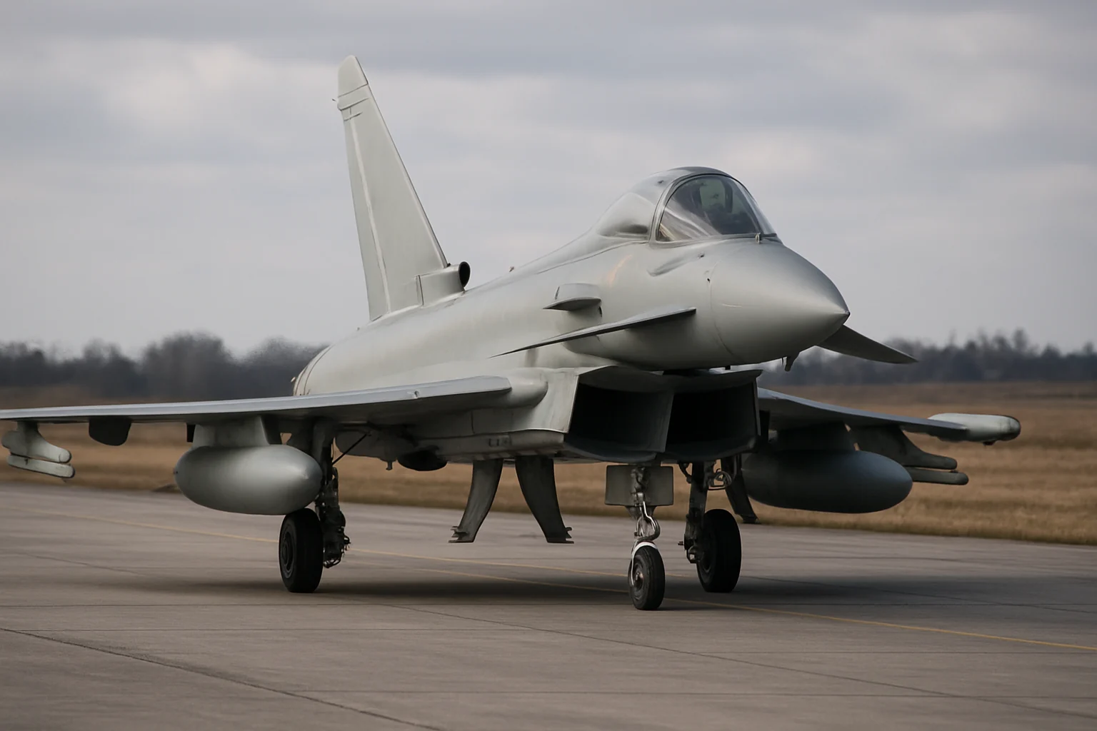 Două avioane Eurofighter Typhoon și două F-16, interceptări rapide în zona Tulcea