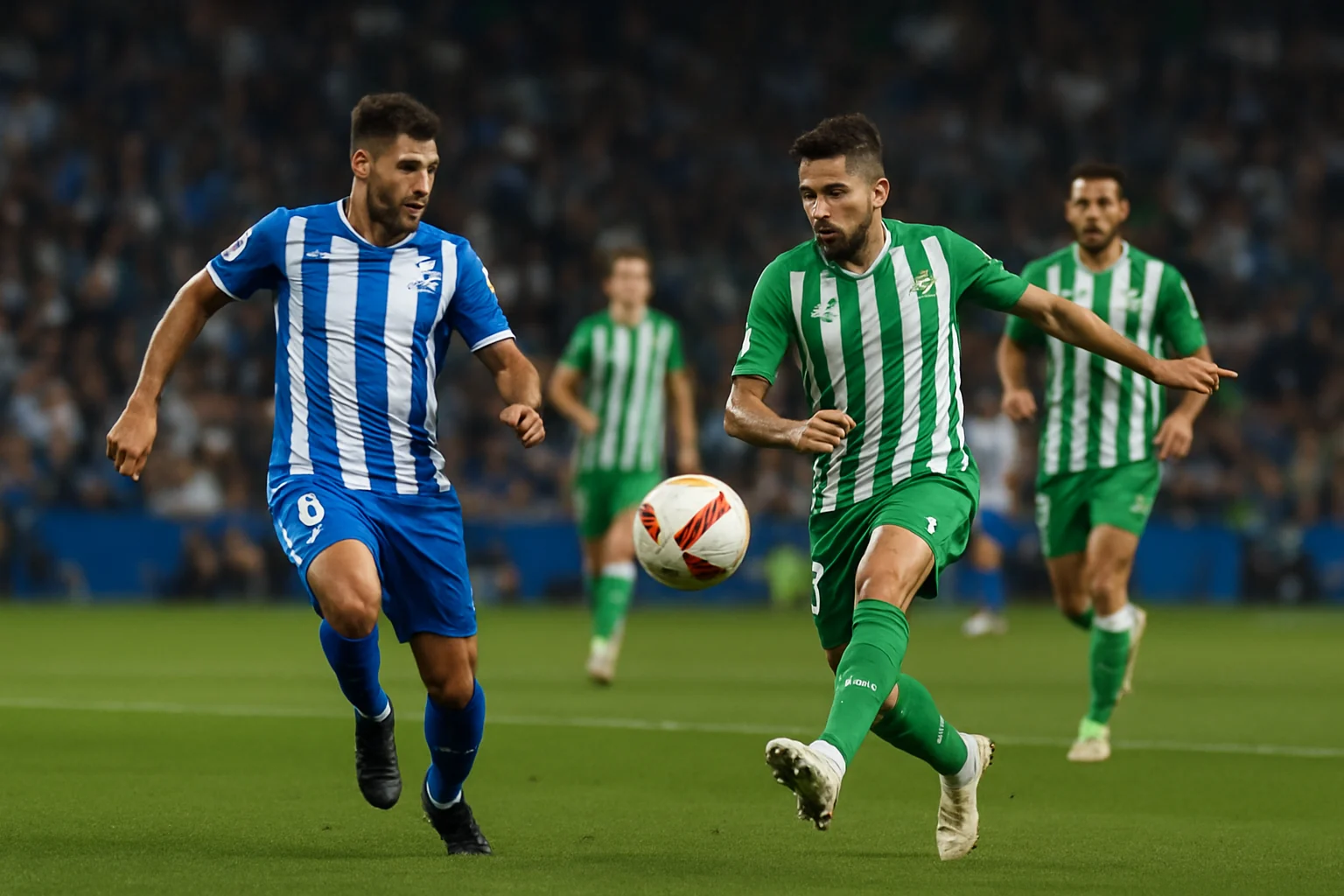 Recreativo Huelva și Real Betis se confruntă într-un meci în desfășurare