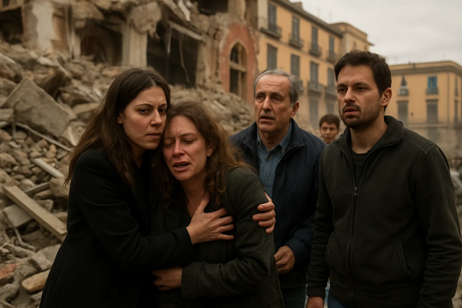 Cutremur puternic la Napoli: patru răniți și pene de curent
