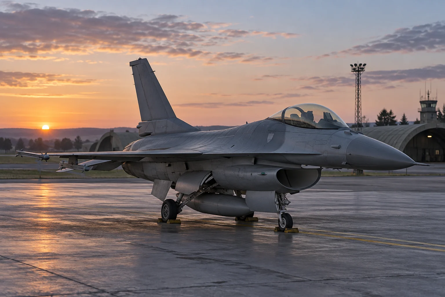 F-16 Fighting Falcon și alerta din Tulcea: cronologia comunicată de MApN