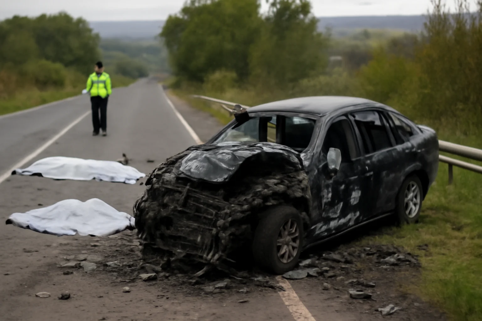 Accident la Lunca, Botoșani: femeie de 80 de ani rănită