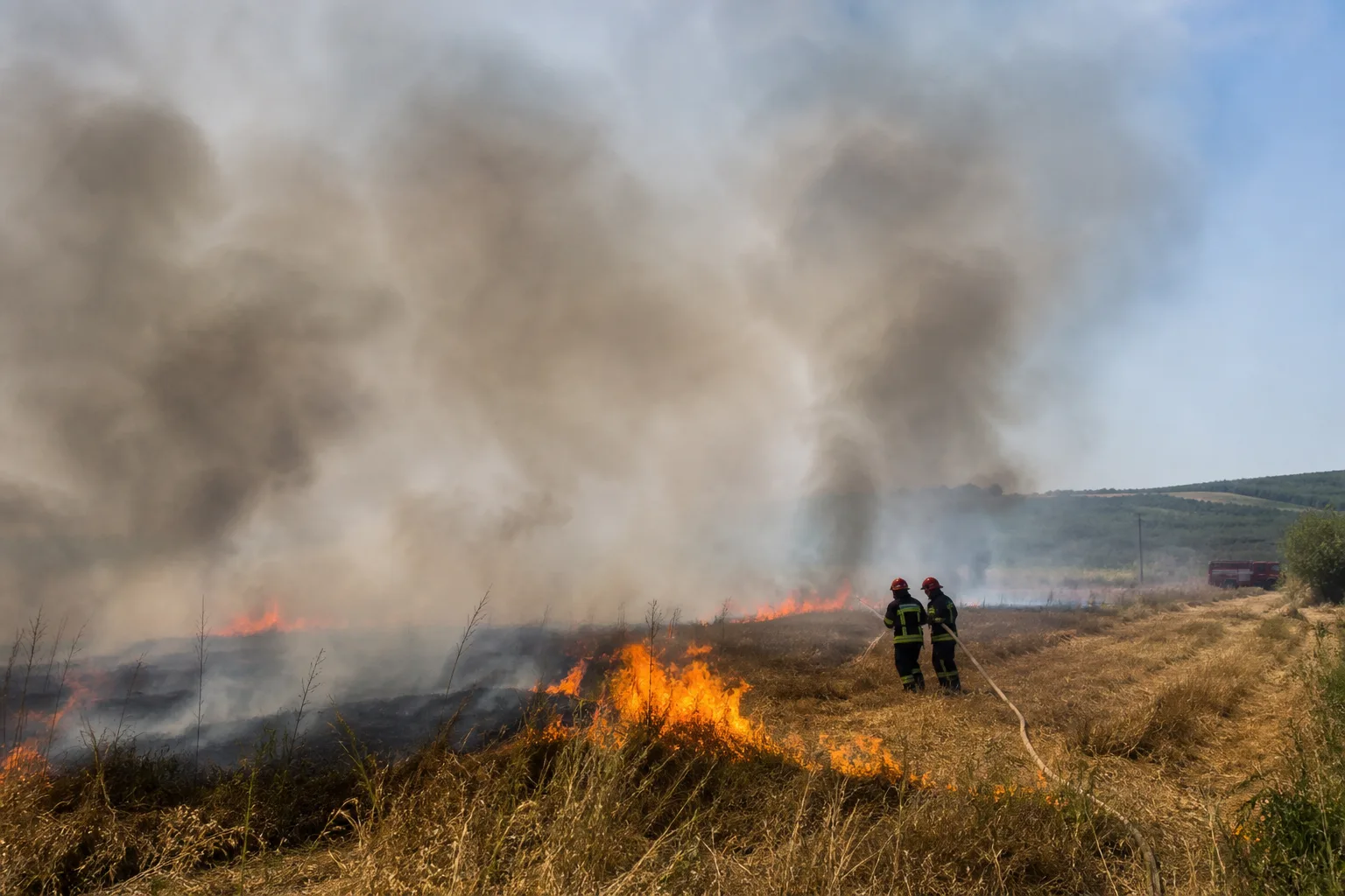 Bihor: 32 de incendii de vegetație în patru zile, circa 90 de hectare afectate