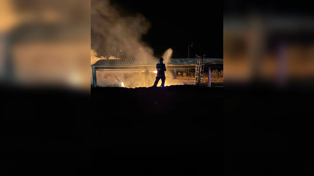 Incendiu lichidat după trei zile la un centru de deșeuri din Covasna
