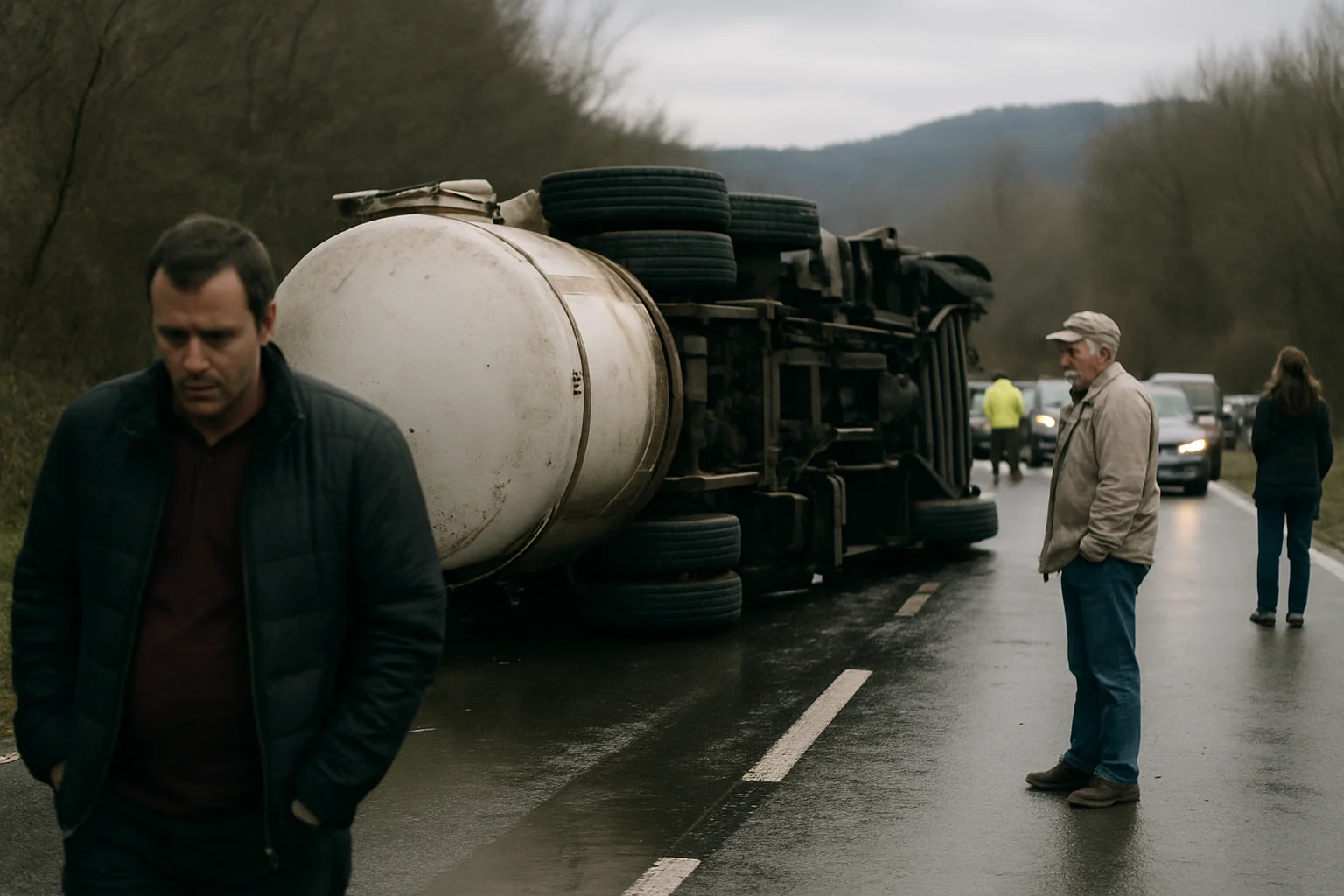 Accident pe DN 7 la Ștefănești: ce anunță poliția