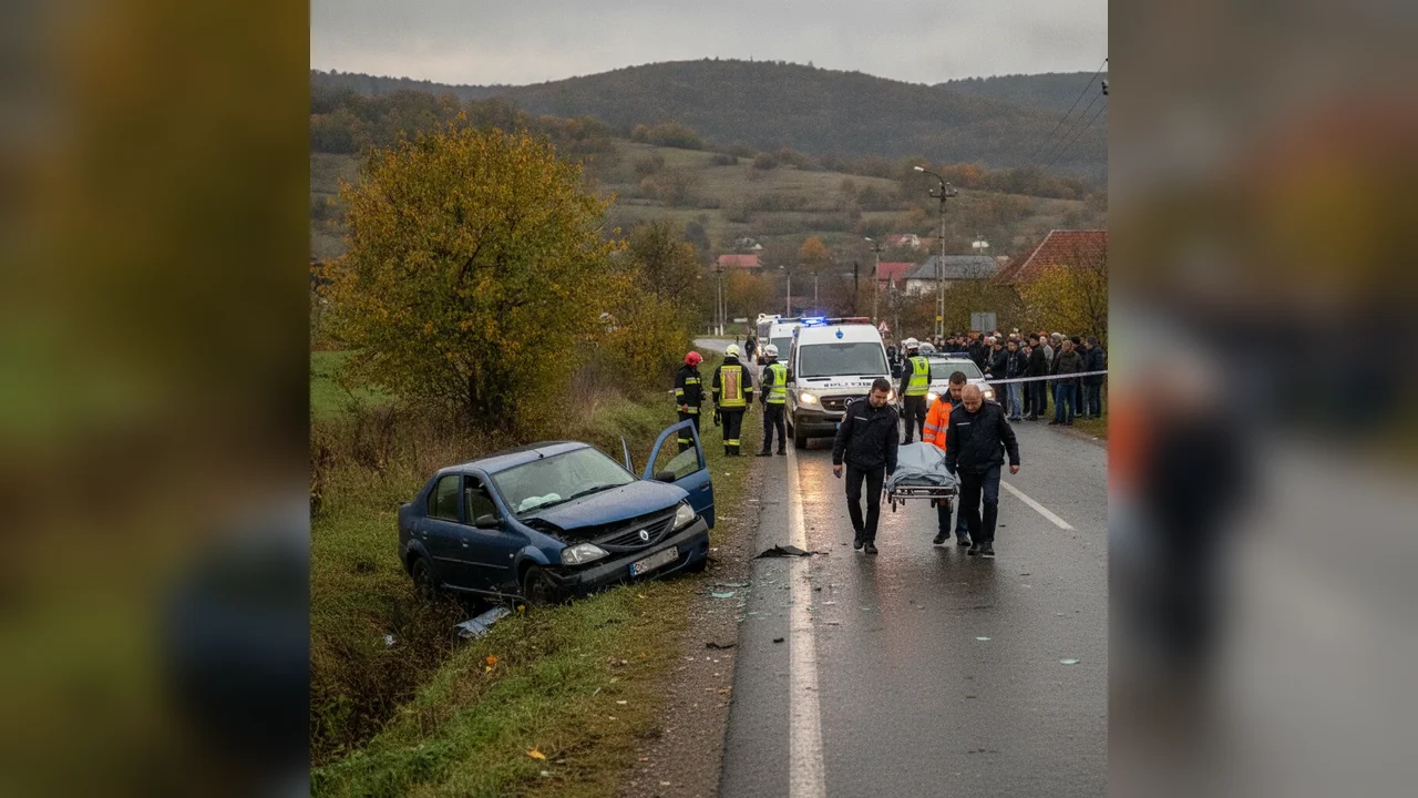 Accident mortal pe DJ701 la Cornățelu: un deces