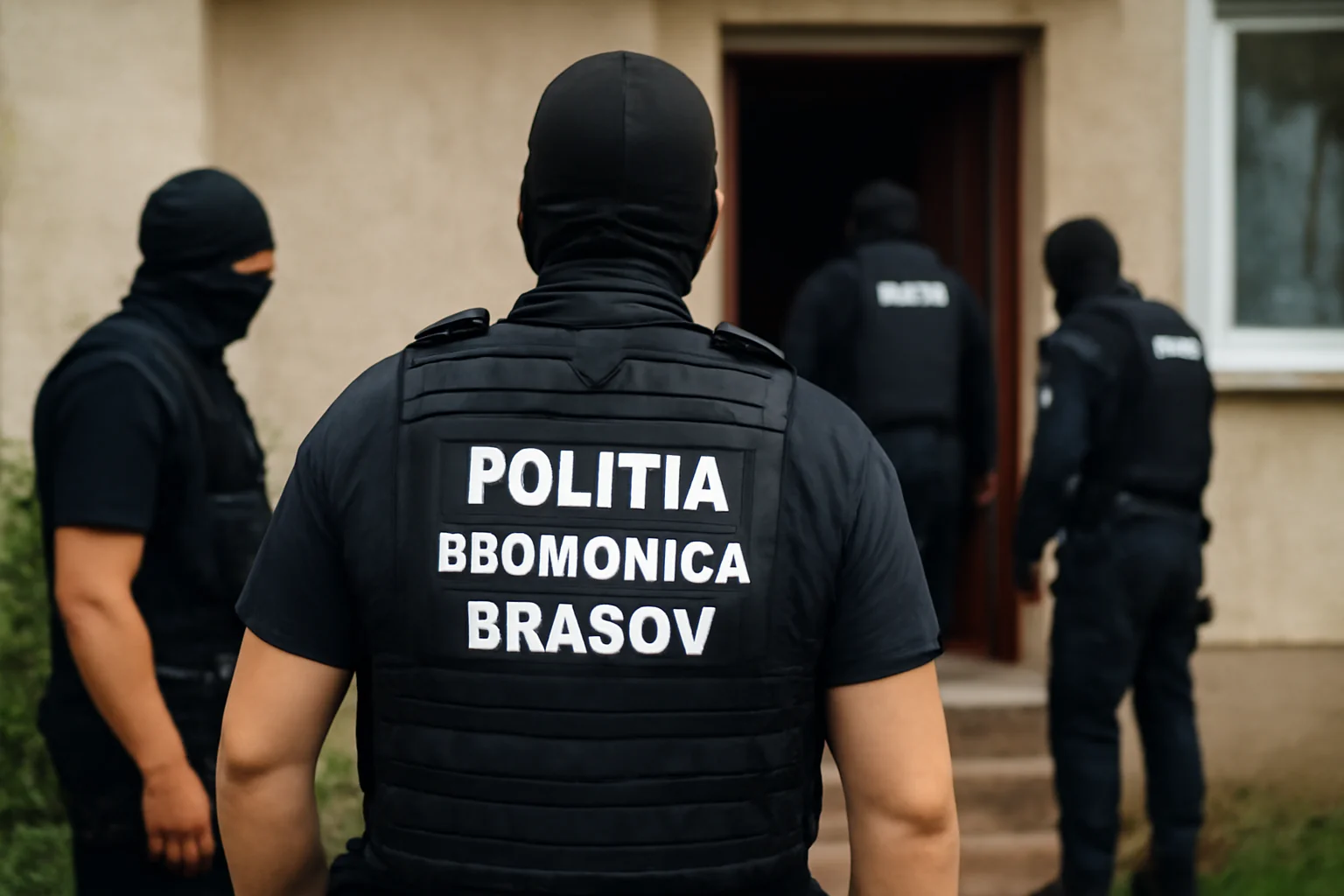 Brașov: 16 percheziții în dosar de grup infracțional și stopaj la sursă