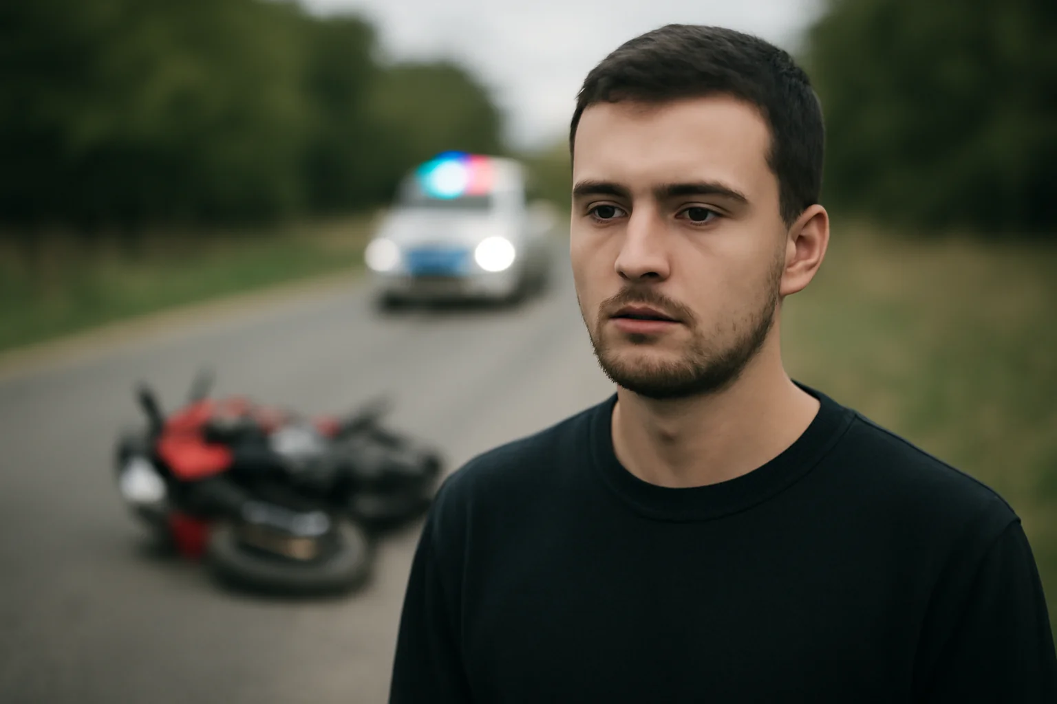 Esențial Merișani: motociclist 79 ani, decedat pe DN7C