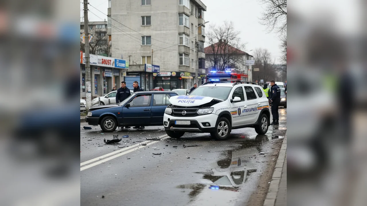 Năvodari: pieton de 69 ani, spital; șofer de 35 ani, reținut după plecare de la loc