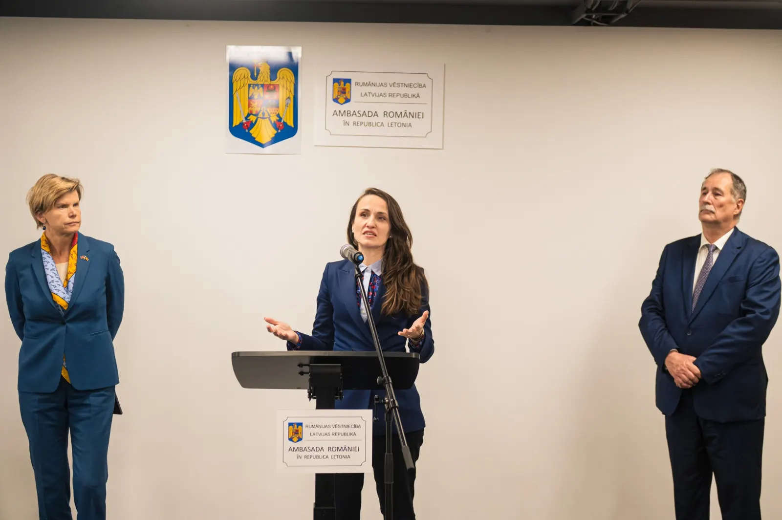 Ambasada României la Riga, inaugurată. Comerț bilateral la 220 mil. euro