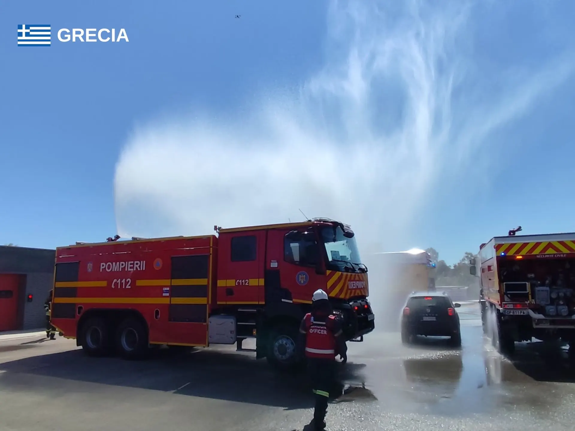 IGSU: misiunea din Serbia s-a încheiat — 69 de pompieri pe drum spre casă
