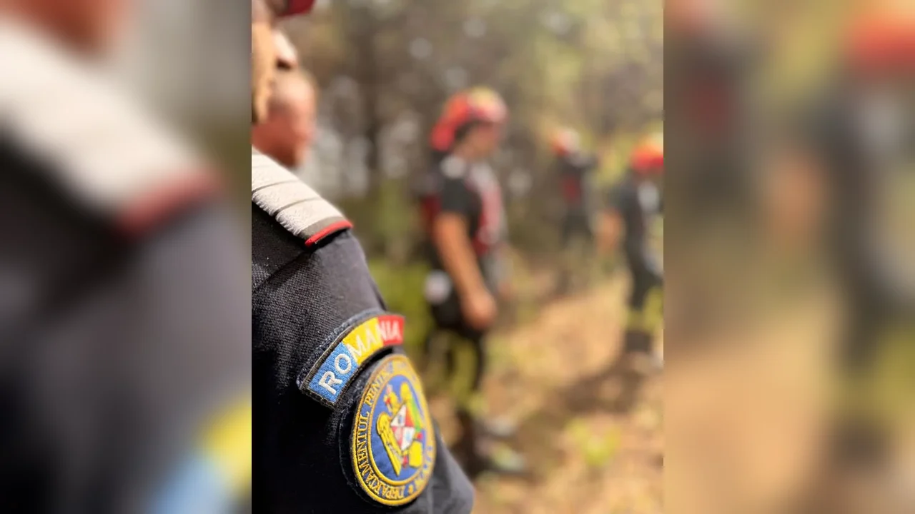 Pompierii români continuă la Šušara, Serbia: focare lichidate