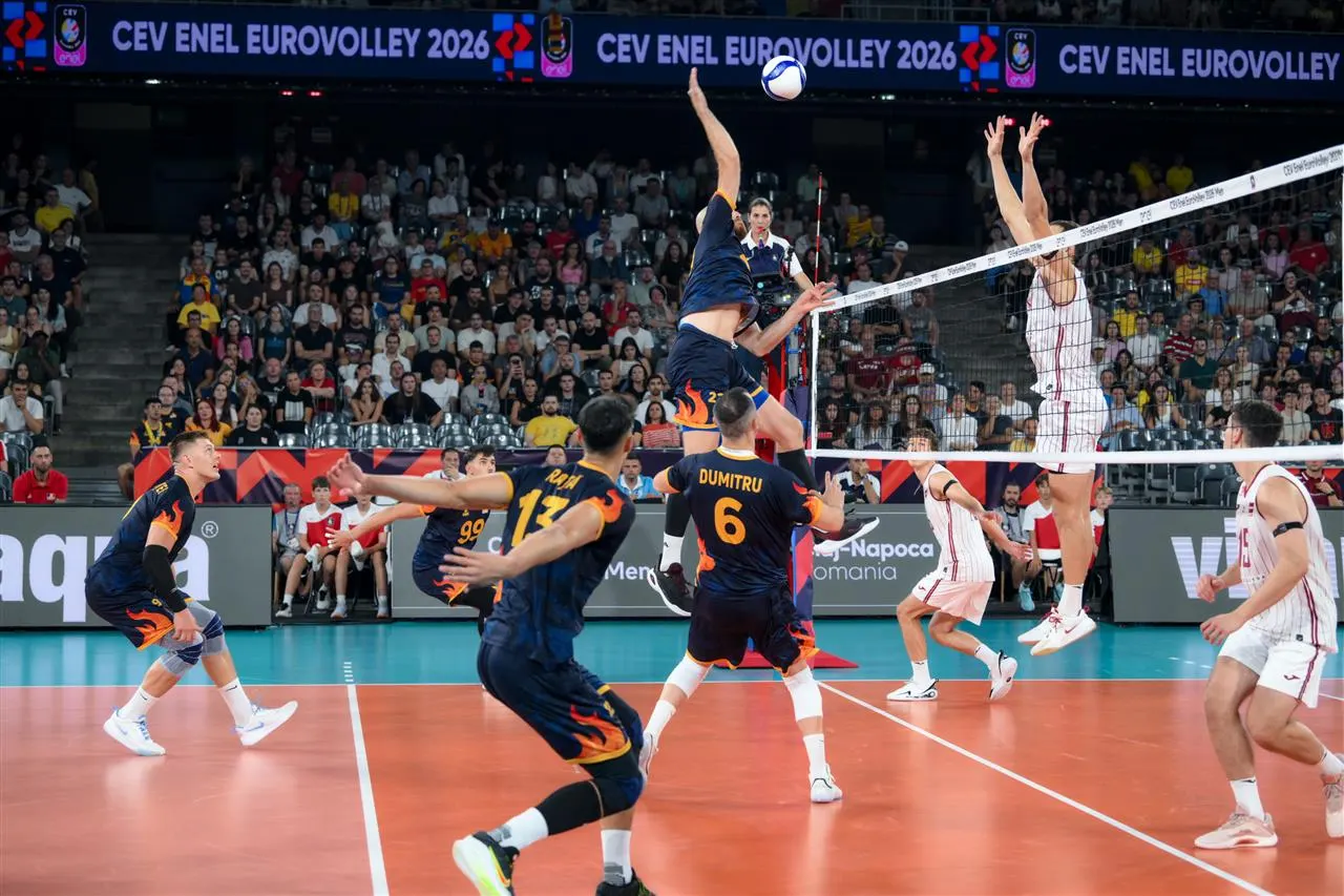 România pierde debutul la EuroVolley: 1–3 cu Letonia
