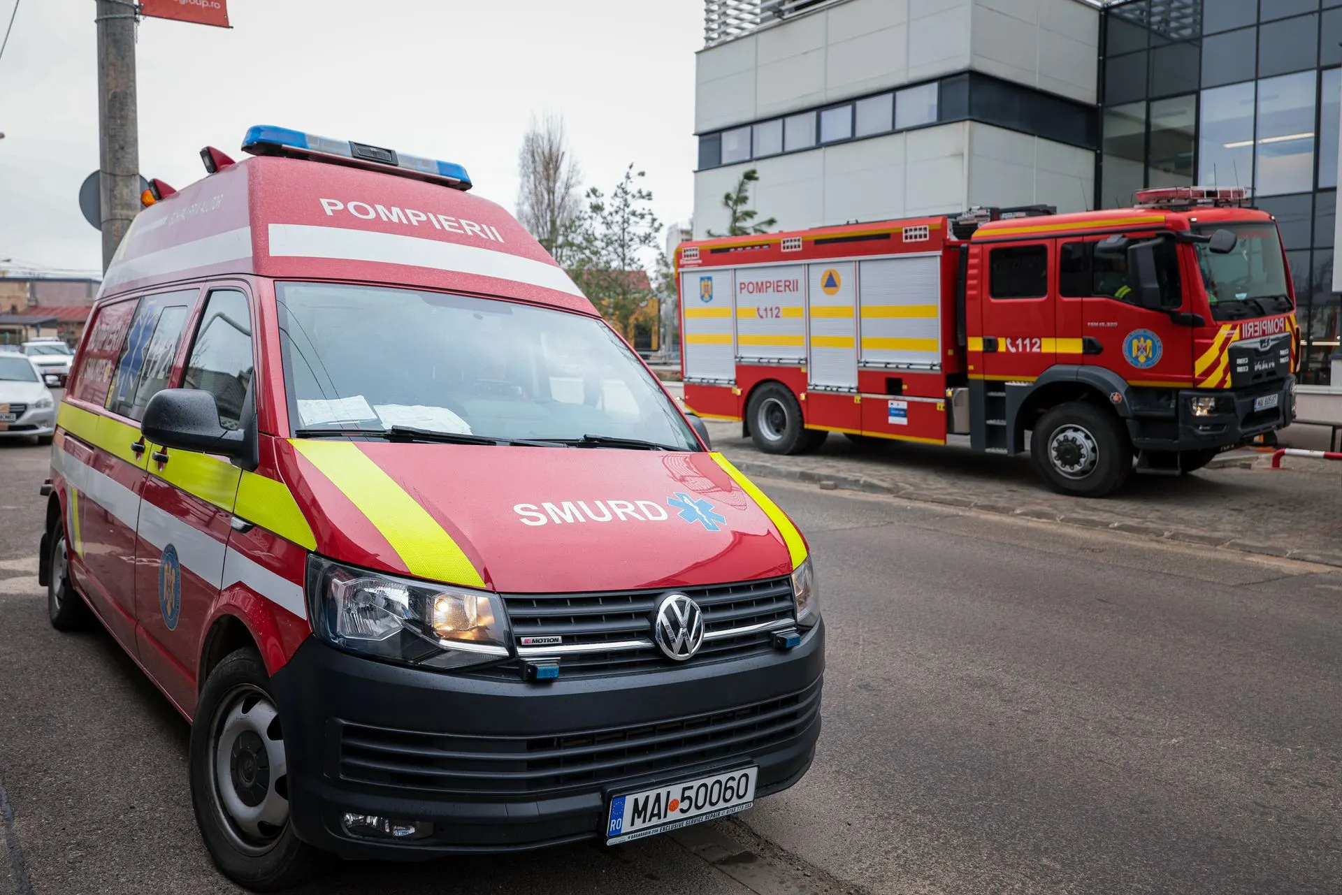 Sector 5, strada Mihai Vodă: explozie de butelie, două persoane cu arsuri