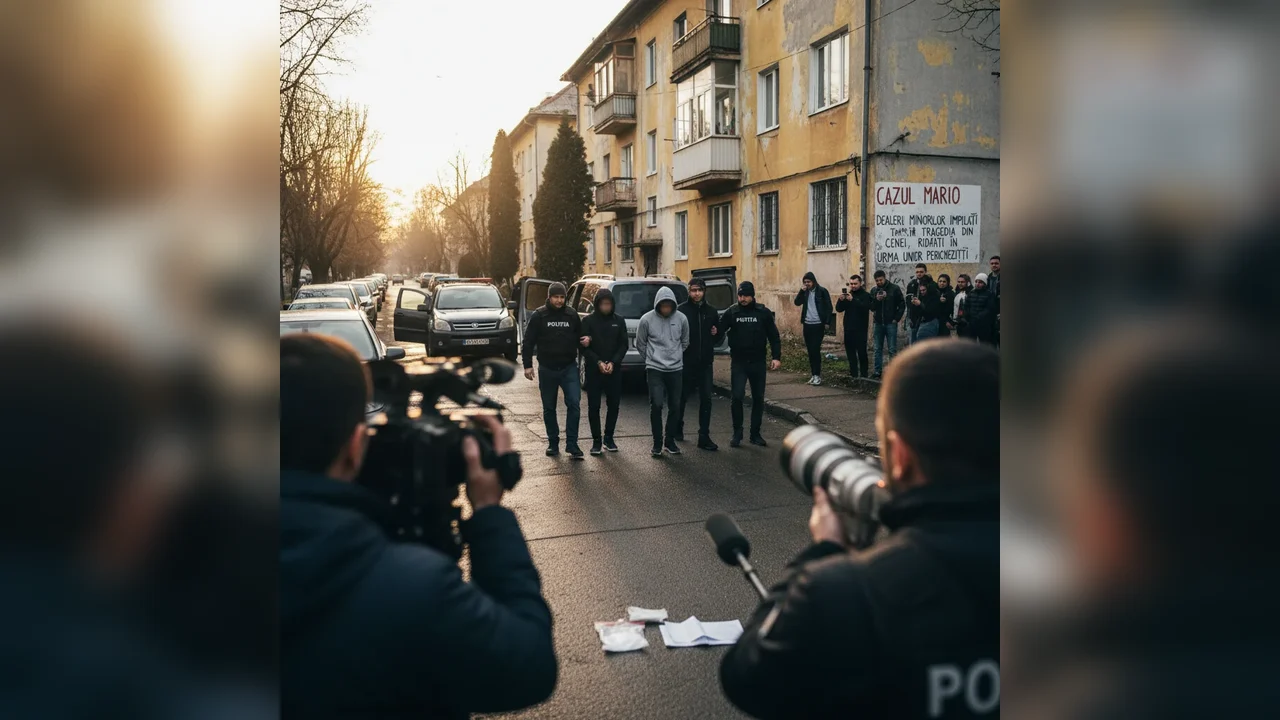 Update Arad: 17 persoane reținute în dosare de droguri